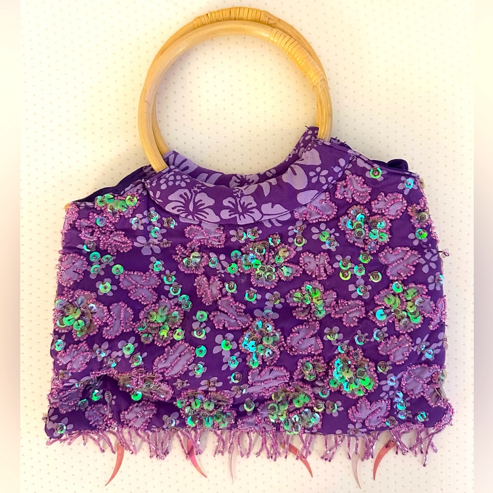 NWOT Beaded Handbag